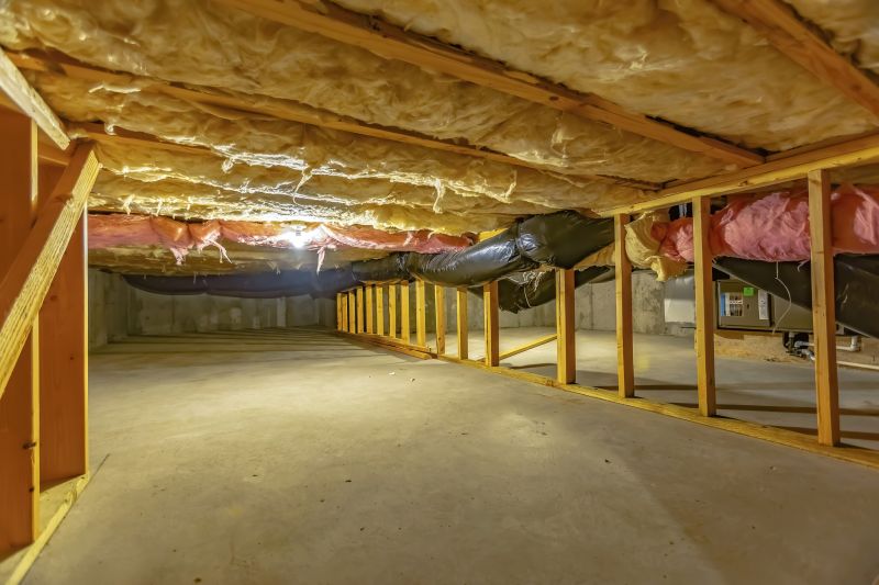Finished Crawlspace with Ventilation Controls